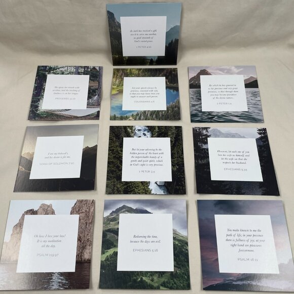 Prayers For My Wife, Prayers For My Husband, and Marriage Conversation Cards NEW - Picture 6 of 16